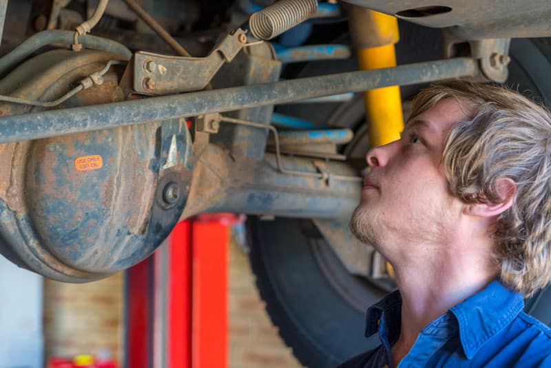 4WD differential and drivetrain repair