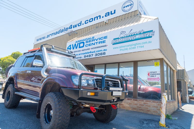 Armadale 4WD Service Centre workshop frontage in Armadale WA